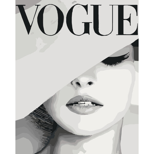 

Картина по номерам (KH4505) VOGUE, 40 х 50 см, Идейка