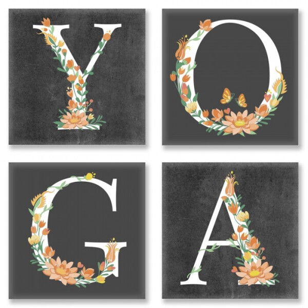 

Картина по номерам (CH118) Квартет Слово YOGA Лофт, Квартет 18 х 18 см, Идейка