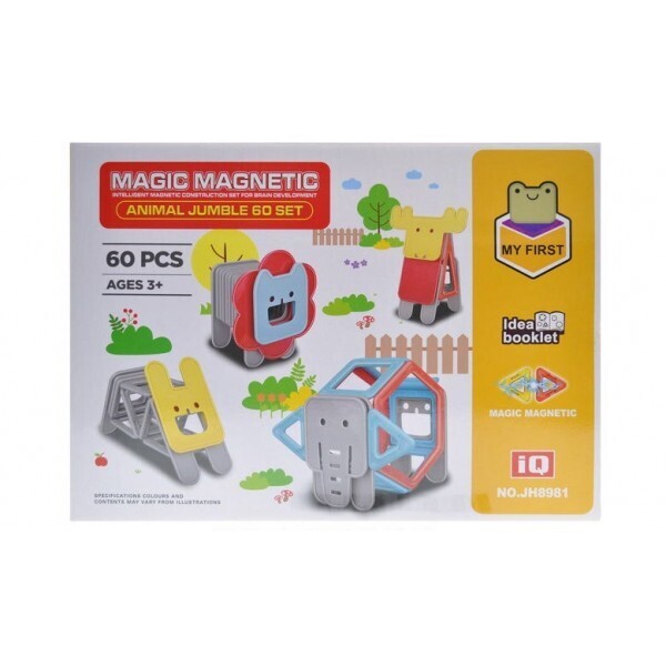 

Детский конструктор магнитный MAGIC MAGNETIC (60 дет) в коробке