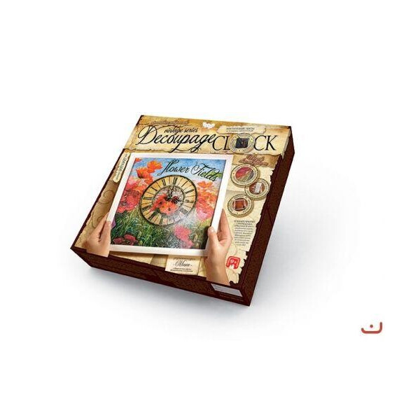 

Комплект креативного творчества ";Decoupage Clock";, с рамкой DKС-01-04