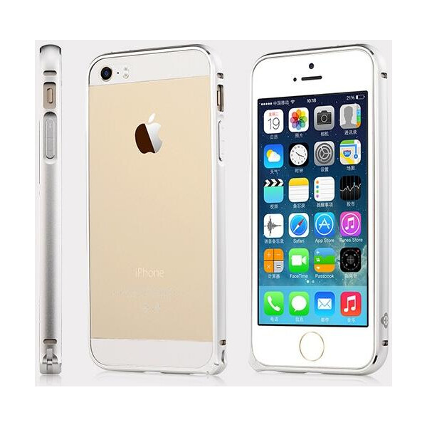 

Чехол TOTU Mellow series Element Aluminum Bumper для iPhone 6S/6 Silver/Shinning Silver
