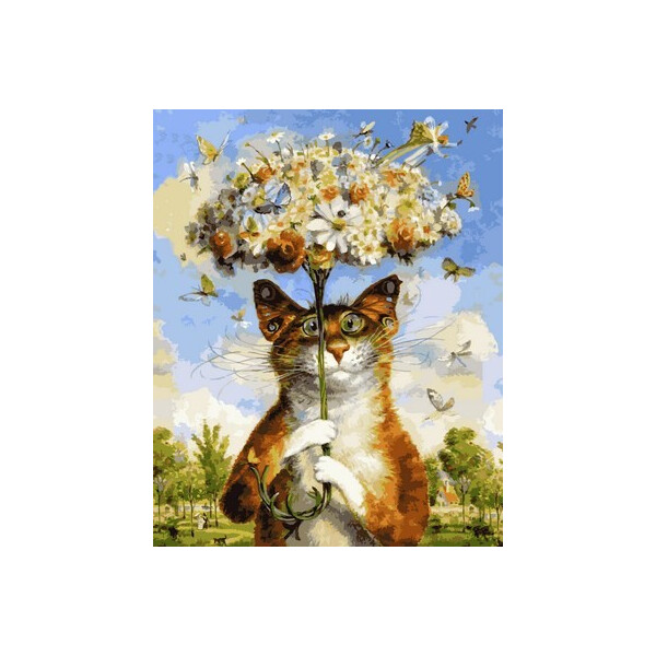 

Картина по номерам (MR-Q2124) Ушастик, 40 х 50 см, Mariposa
