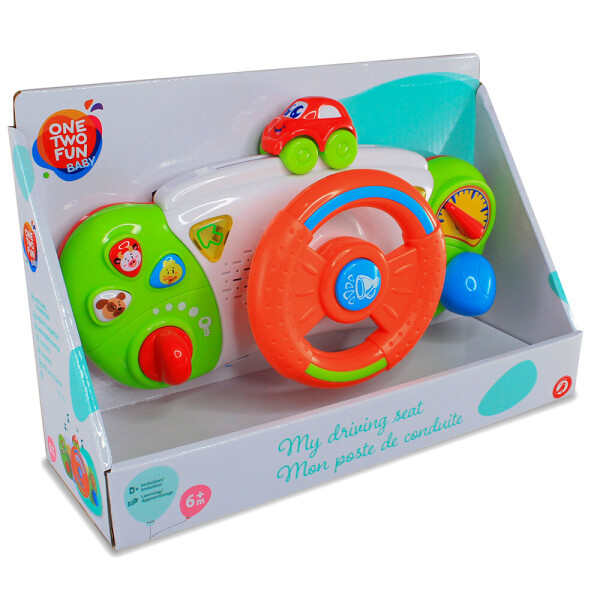 

Руль со светом и музыкой One Two Fun My Driving Seat