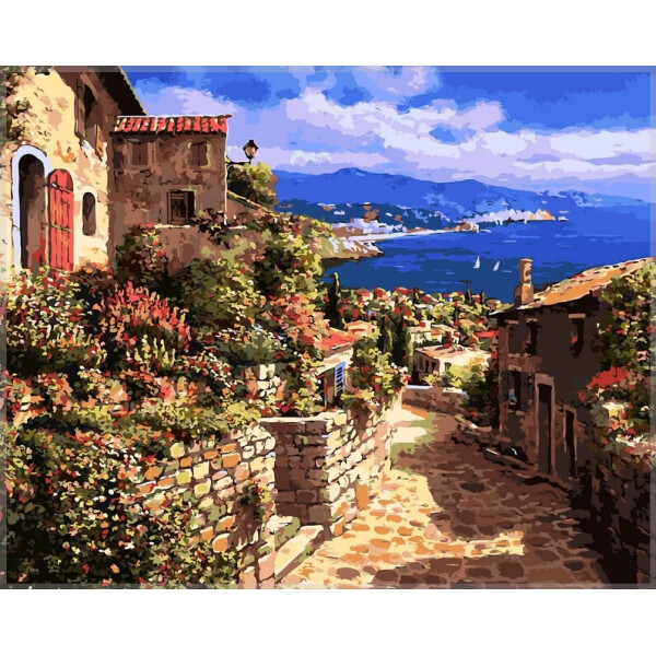 

Картина по номерам DIY Babylon Тосса дель Мар, Испания 40 х 50 см (VP268) (109029)