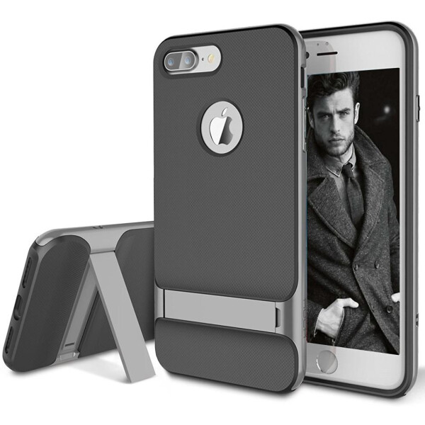 

Чехол с подставкой Rock Royce для iPhone 8 Plus/7 Plus Grey