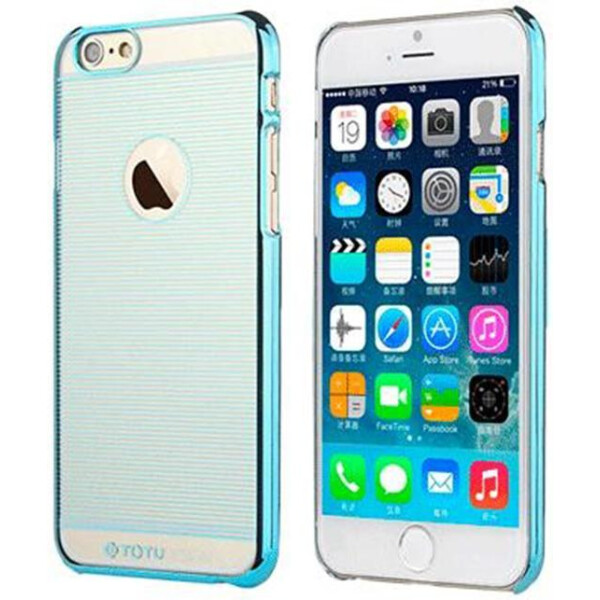 

Ультратонкая накладка TOTU Breeze для iPhone 6S Plus/6 Plus Blue