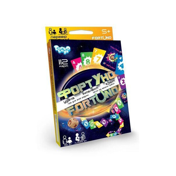 

Настольная игра ";ФортУно"; средняя укр UF-03-01U