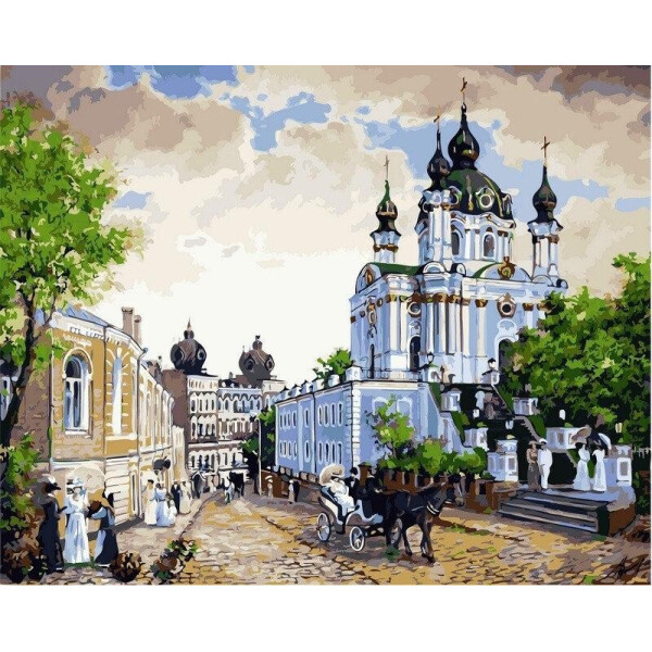 

Картина по номерам DIY DIY Babylon Андреевский спуск 50 х 65 см (VPS370) (176203)