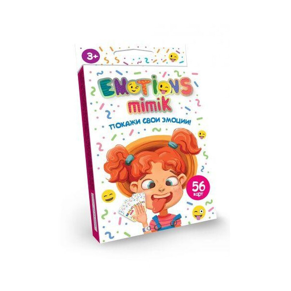 

Настольная игра ";Emotions Mimik"; рус EM-01-01