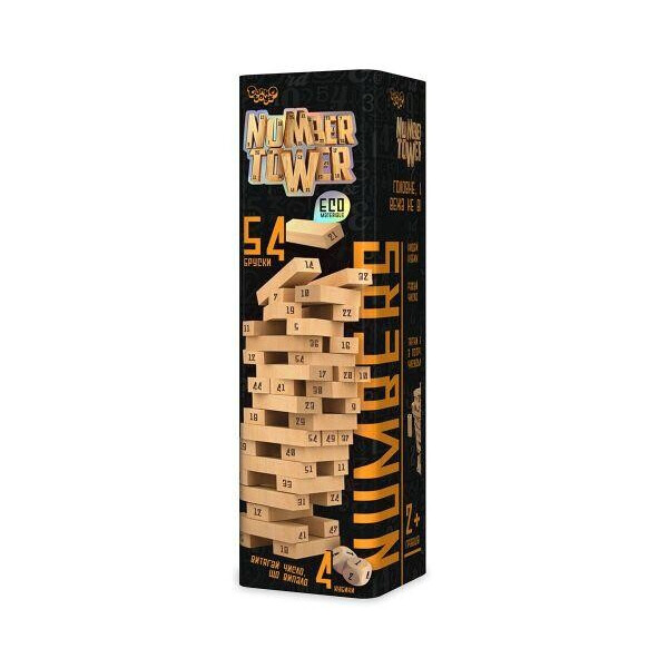

Настольная игра ";Number Tower"; укр NT-01U