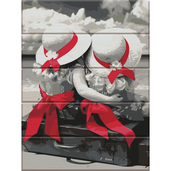 

Картина по номерам ArtStory Подружки (ASW035) 30 х 40 см. На дереве (183269)