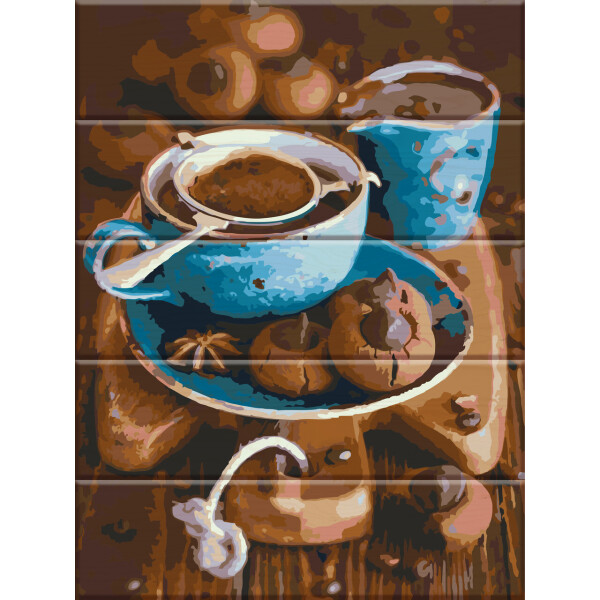 

Картина по номерам ArtStory Вкус кофе (ASW026) 30 х 40 см. На дереве (183260)