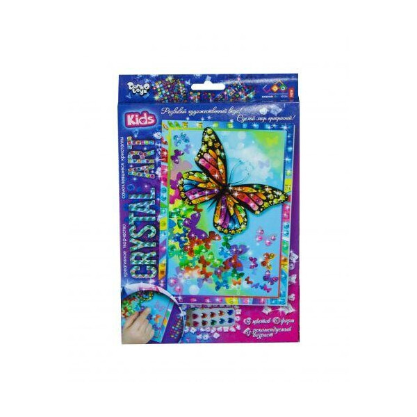 

Набор креативного творчества ";CRYSTAL ART KIDS: Бабочка"; CArt-01-02