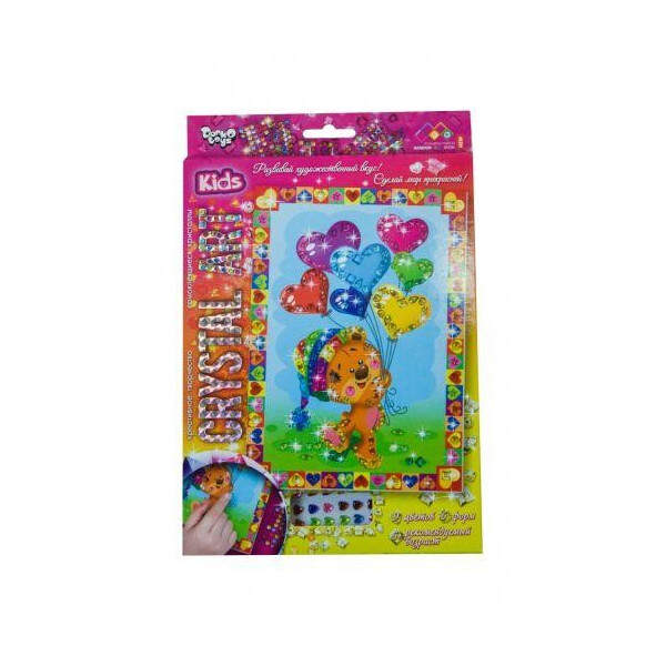 

Набор креативного творчества ";CRYSTAL ART KIDS: Мишка"; CArt-01-05