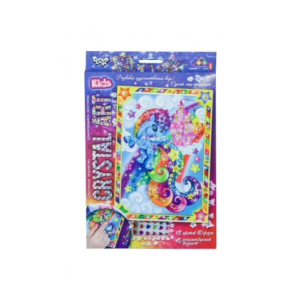 

Набор креативного творчества ";CRYSTAL ART KIDS: Пони"; CArt-01-08