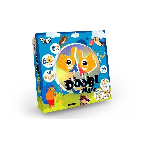 

Настольная игра ";Doobl image: Animals"; рус DBI-01-03