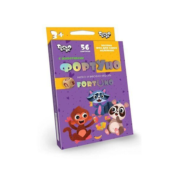 

Настольная игра ";ФортУно"; детская рус UF-01-01