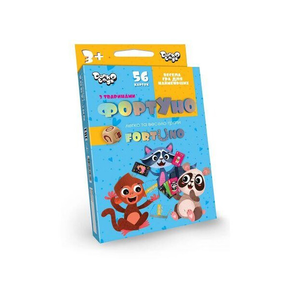 

Настольная игра ";ФортУно"; детская укр UF-01-01U