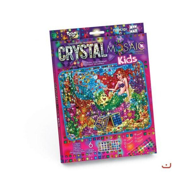 

Набор для креативного творчества ";CRYSTAL MOSAIC KIDS";, ";Русалочка"; CRMk-01-05