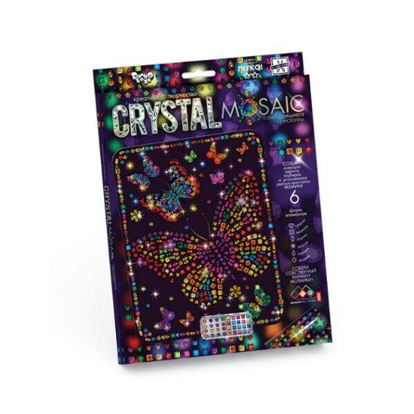 

Набор для креативного творчества ";CRYSTAL MOSAIC";, ";Бабочка"; CRM-01-08