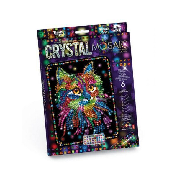 

Набор для креативного творчества ";CRYSTAL MOSAIC";, ";Котенок"; CRM-01-02