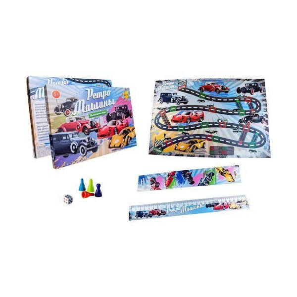 

Настольная игра ";Ретро машины"; 30469