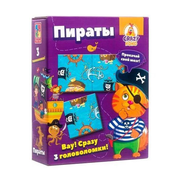 

Настольная игра ";Пираты"; (рус) VT8055-01