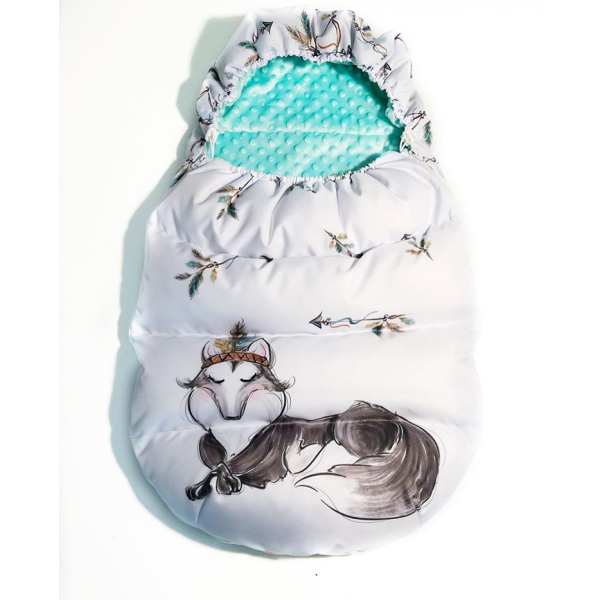 

Зимний пуховой конверт Гнездышко в коляску RoyalBaby premium Fox (MNA31EC121280)