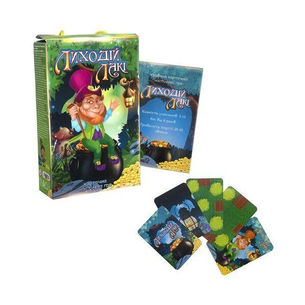 

Настольная игра ";Злодей Лаки"; (укр) 30605