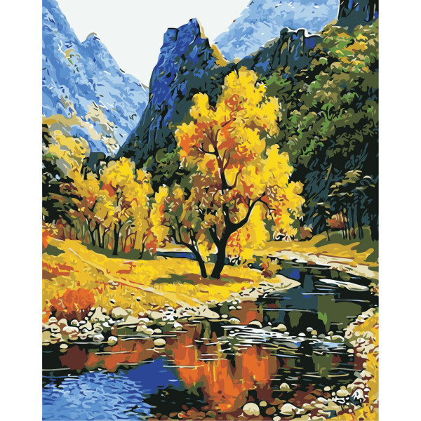 

Картина по номерам ArtStory Осень в горах (AS0384) 40 х 50 см (177805)