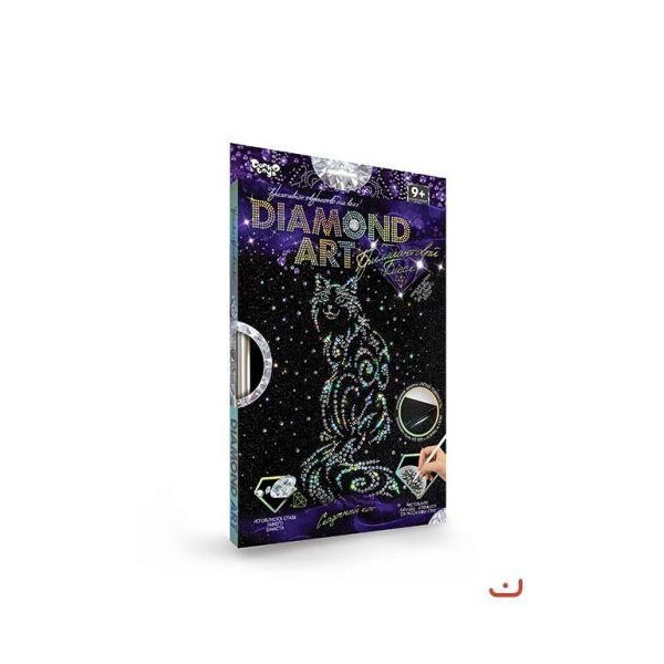 

Набор для креативного творчества ";DIAMOND ART";, ";Кот"; DAR-01-08