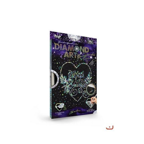 

Набор для креативного творчества ";DIAMOND ART";, ";Совушки"; DAR-01-03