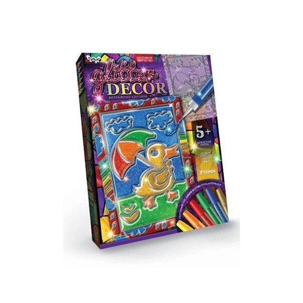 

Набор для креативного творчества ";Glitter Decor. Уточка"; (рус) GD-01-06