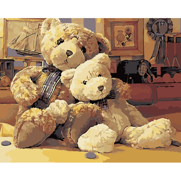 

Картина по номерам ArtStory Плюшевые мишки (AS0105) 40 х 50 см (159442)