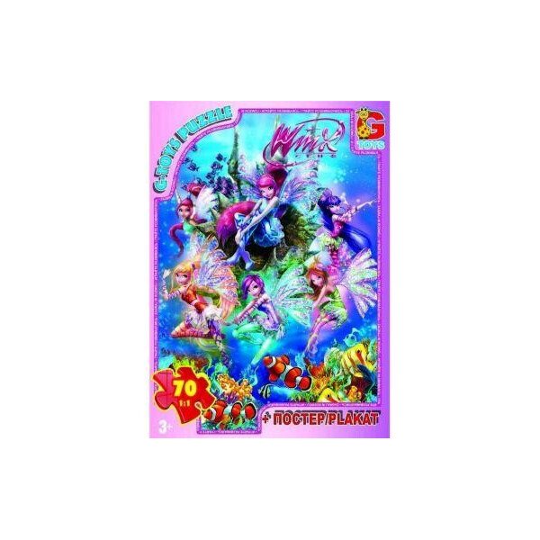 

Пазлы "Феи Winx", 70 элементов W002003
