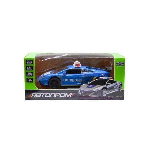 

Машинка ";Полиция Lamborghini"; из серии ";Автопром"; 7867CD