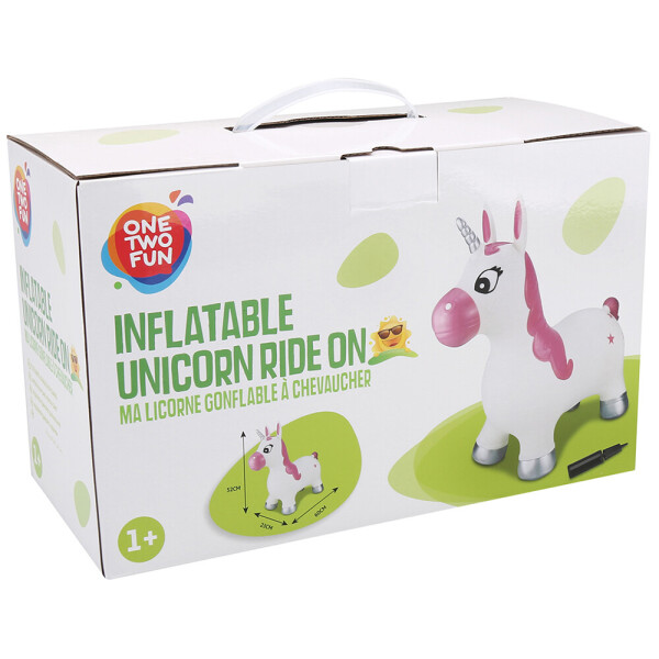

Единорог надувной One Two Fun Inflatable Unicorn Ride On