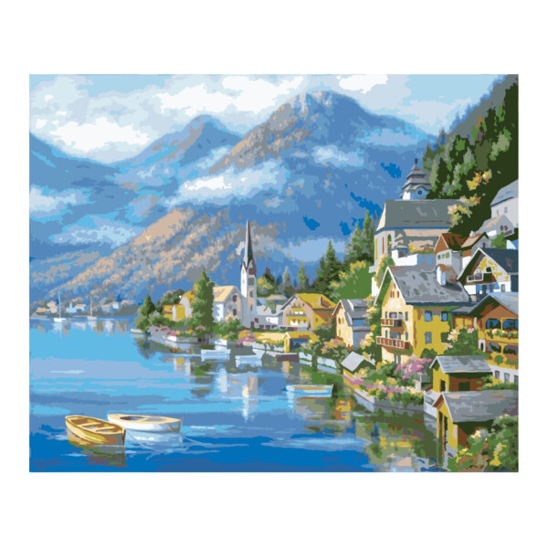 

Картина по номерам Идейка Альпийская деревня худ Сунг Ким (KHO2143) 40 х 50 см. Без коробки (138200)