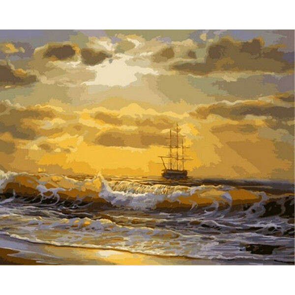 

Картина по номерам Mariposa Море на рассвете (MR-Q2136) 40 х 50 см (159310)