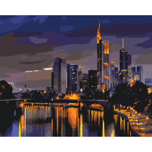 

Картина по номерам Идейка Огни ночного Гонконга (KHO2178) 40 х 50 см. Без коробки (157860)