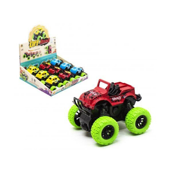 

Машина ";Off Road";, инерционная, красный MC978