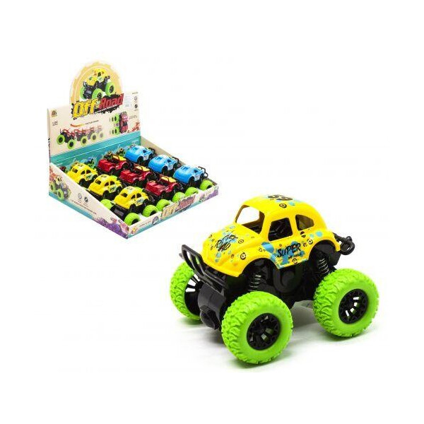 Машина ";Off Road";, инерционная, желтый MC978