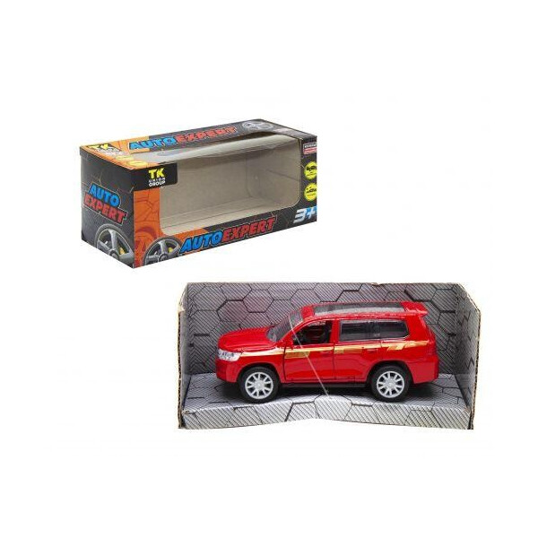 

Машинка металлопластик ";Toyota Land Cruiser 300";, красный S29040