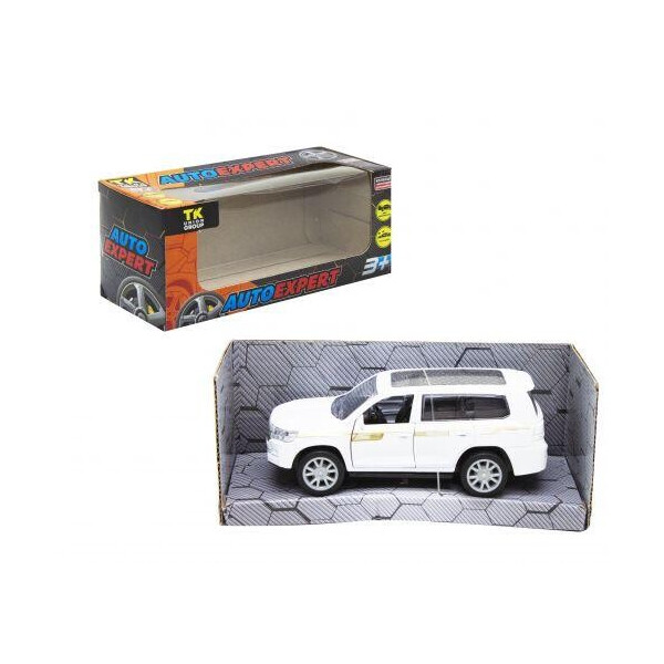 

Машинка металлопластик ";Toyota Land Cruiser 300";, белый S29040