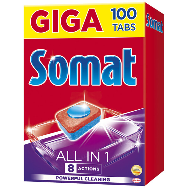 

Таблетки Somat All in 1, 100 шт.