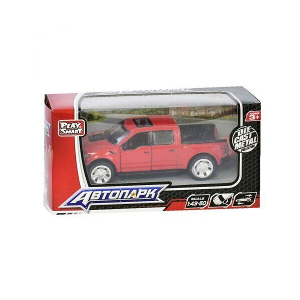 

Машина металлопластик Pick up, красный 6530W