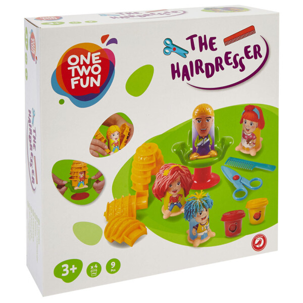 

Набор для лепки One Two Fun The Hairdresser, 4 шт.