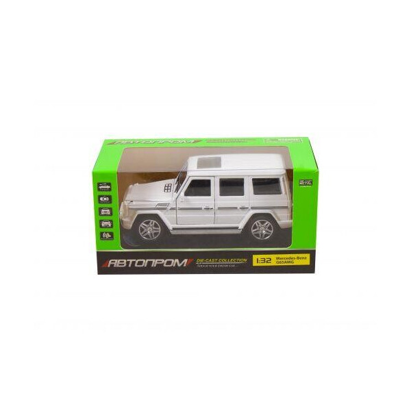 

Машина ";Mercedes-Benz G65 AMG"; из серии ";Автопром"; (белая) 3201G