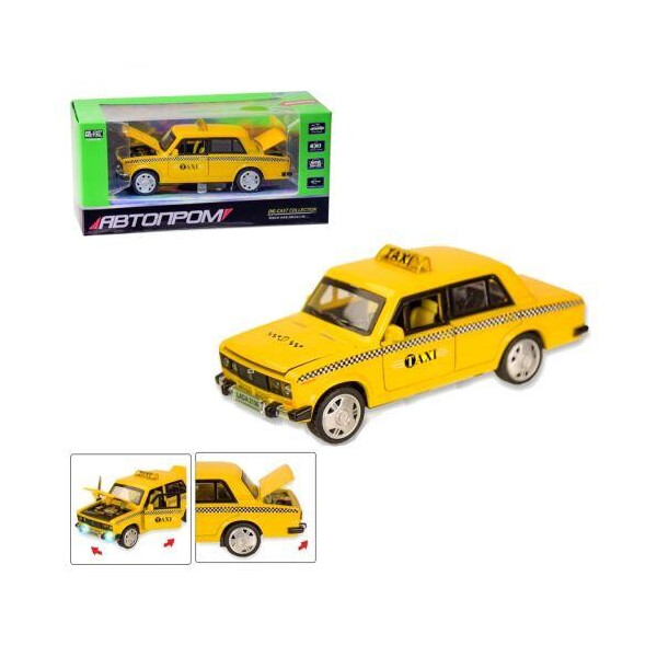 

Машинка ";ВАЗ 2106 Такси"; из серии ";Автопром"; 7643