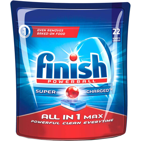 

Таблетки для мытья посуды в посудомоечных машинах Finish All in 1, 22 шт.